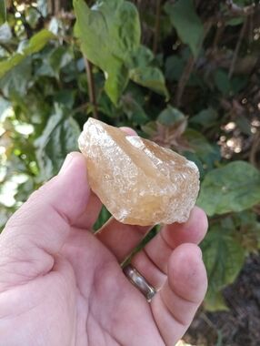 Raw Honey Calcite Crystal